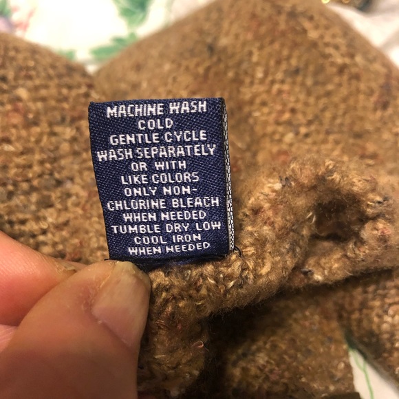 New Architect Crew Neck Waist Tie Rustic Sweater PL - Picture 8 of 11